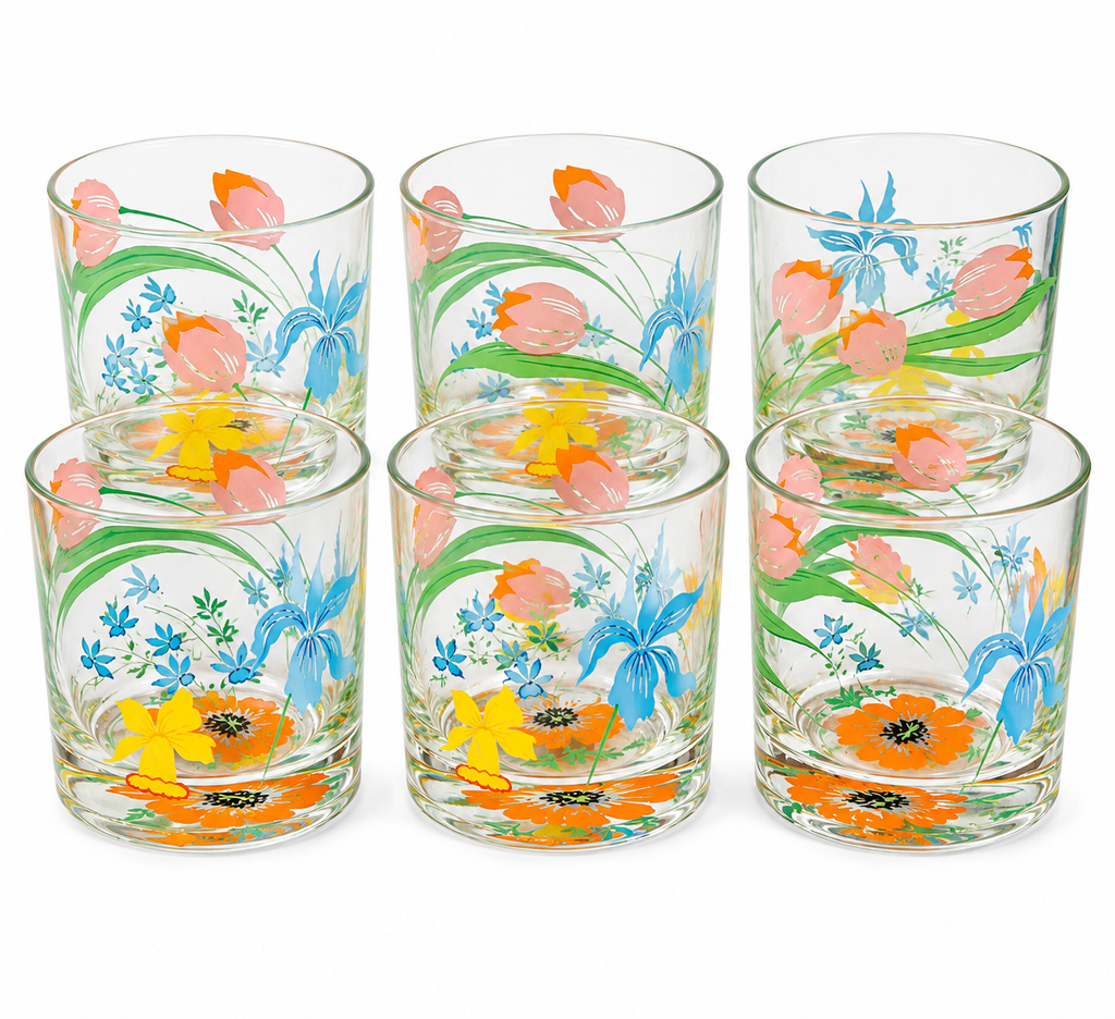 GJ-10 vintage glass collectible on white background