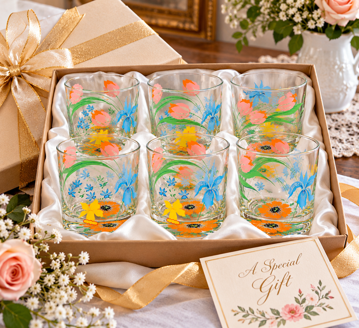 GJ-10 vintage glass collectible presented as a thoughtful gift