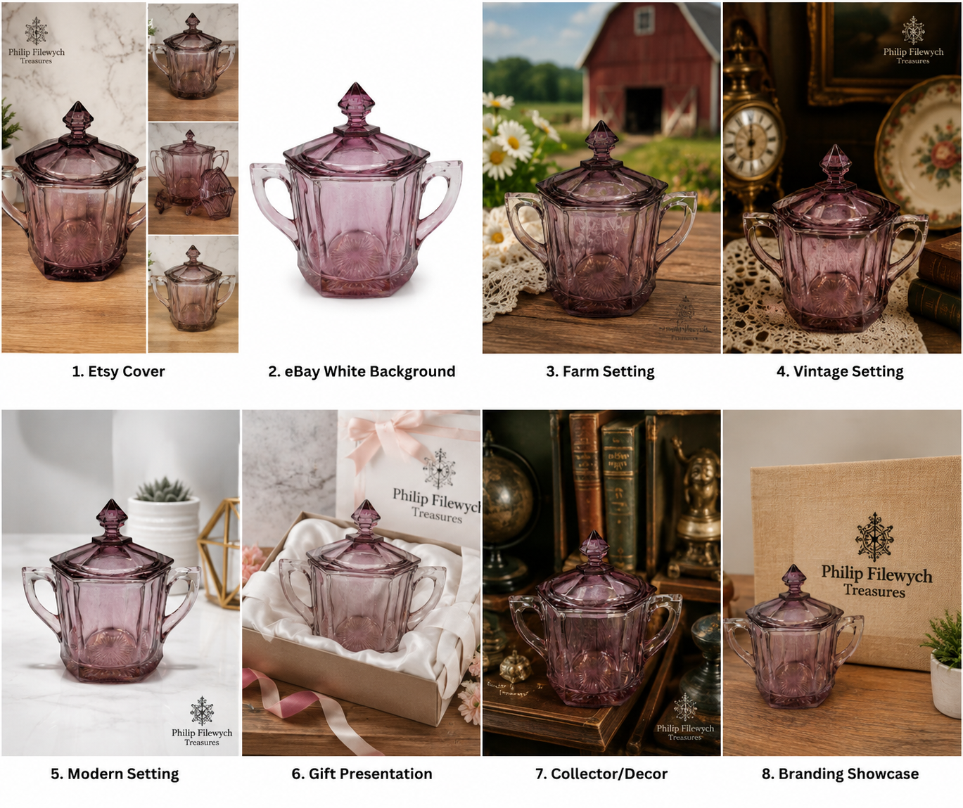 SB-54--Vintage Jeannette Cube/Cubist Pink Depression Glass Covered Sugar Bowl – Art Deco c. 1929–1933
