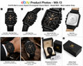 WA-13--OLEVS Men's Luxury Square Chronograph Quartz Watch Model 9925